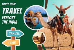 Enjoy a wonderful camel ride in Jaisalmer